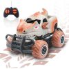 Toy Dinosaur RC Cars 1/43 Scale 27MHz Toy Dinosaur RC Cars, 9mph Max Speed, Monster Truck for Toddlers Birthday Gifts