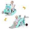 4-in-1 Rocking Horse and Slide Set for Kids