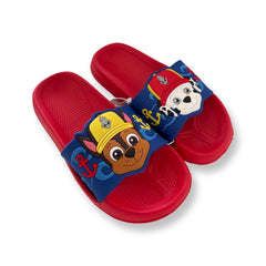 Paw Patrol Boys Slide Sandals - Red