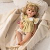 Realistic Reborn Baby Dolls,Handmade Real Life Baby Dolls Reborn Toddler with Soft Weighted Cloth Body Gift Toy for Age 3+