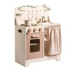 Stylish Cream Modern Kitchen Playset for Kids, Great Gift for Boys&Girls