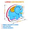 27 Fridge Magnets for Toddlers Refrigerator Magnets for Toddlers from 3 yo Animal Baby Magnets