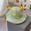 Children's hats deer fisherman hat boys and girls sunshade baby pot hat