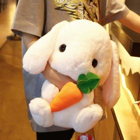 43cm Cute Stuffed Rabbit Plush Toy Soft Toys cushion Bunny Kid Pillow Doll Birthday Gifts for Children Baby Accompany Sleep Toy (Color: A, Height: 22cm)