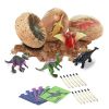 Dinosaur Eggs - Dino Egg Dig Kit Dinosaur Toys for Kids; Easter Eggs Excavation Discover 12 Surprise Dinosaurs; Archaeology Science Kit STEM Party Gif