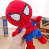 Disney Anime Plush Toy Spiderman Doll Marvel Avengers Soft Dress Hero Captain America Iron Man Christmas Gift