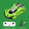 Wall Climbing Remote Control Car Dual Mode 360° Rotating RC Stunt Cars With Headlight Rechargeable Toys For Boys Christmas Birthday Gift For 4 5 6 7 8